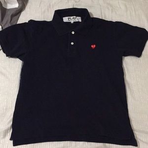 Comme des garcons play polo shirt